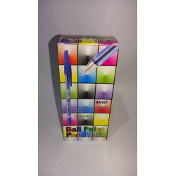 Ручка Ball Point Pen AA-927, 0,50 мм, синя, змінний стрижень, м'яке письмо